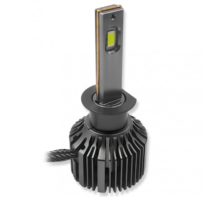 Автомобильные LED лампы H1 с обманкой - Avolt AV5 12000 Люменов / 55 Ватт / 6-24 Вольт