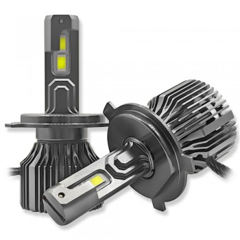 Комплект LED ламп H4 Avolt AV5 Canbus 12000LM 55W 6-24V