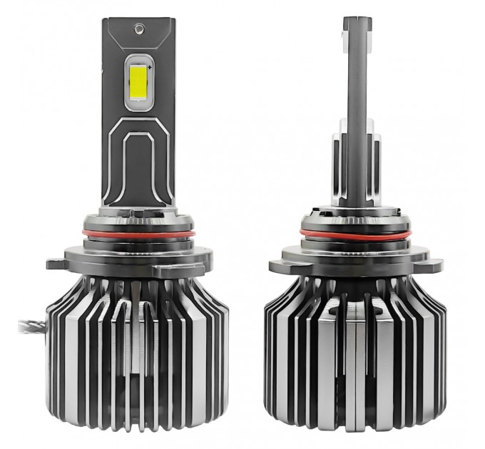Автомобильные LED лампы HB4 (9006) с обманкой - Avolt AV5 12000 Люменов / 55 Ватт / 6-24 Вольт