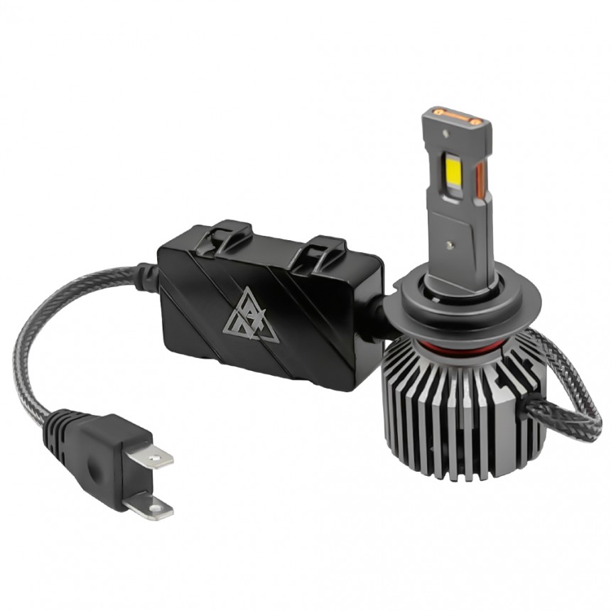 Купить led лампы H7 Avolt V9 с обманкой (canbus) 12-24v 55w в