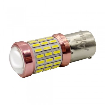 LED лампа ba15s Avolt 4014-60smd красная 12v