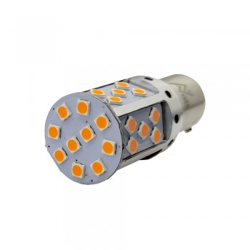 LED лампа bau15s Avolt 3030-35smd Canbus жёлтая 12v