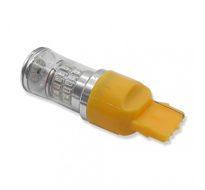 Avolt 3020-36smd W21W – Жовта світлодіодна лампа для поворотників у червону фару