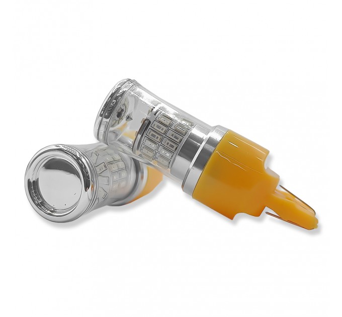 Avolt 3020-36smd W21W – Жовта світлодіодна лампа для поворотників у червону фару