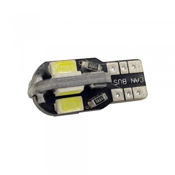 LED w5w 5630-8smd PCB Canbus белый 12v