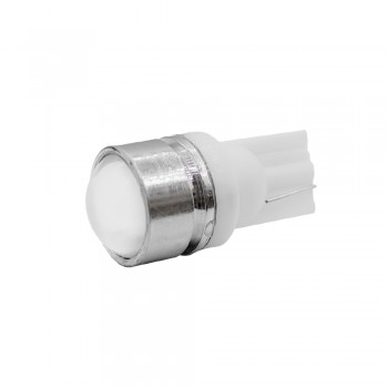 LED w5w HP 1w с линзой белый 12v